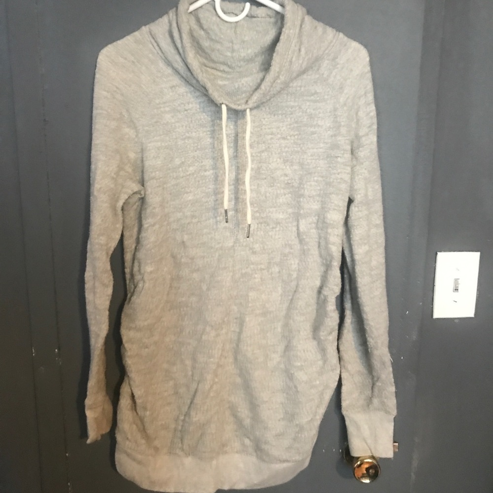 Liz Lange LS Maternity Cowl Neck sweater (size M)